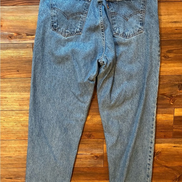Vintage 90s Levi’s 550 Orange Tab Jeans W36 L36 Relaxed Fit Tapered Leg Grunge - Picture 15 of 15